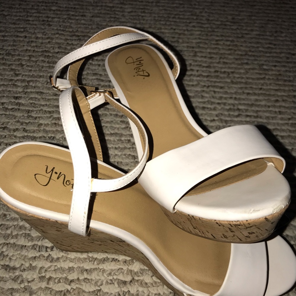 White High Heels